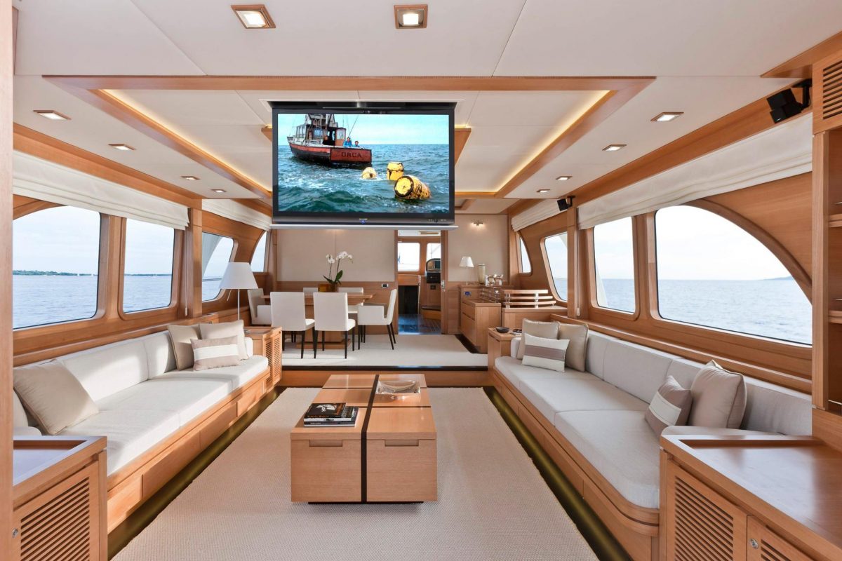 yacht TV ceiling lift