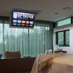 Tilt Down TV Lift Ceiling Mount